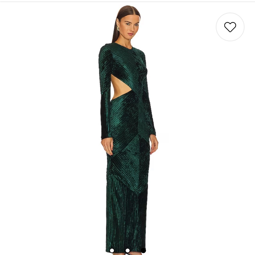 Michael Costello Spencer gown